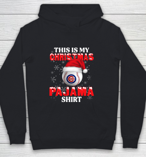 Chicago Cubs This Is My Christmas Pajama Shirt MLB Youth Hoodie