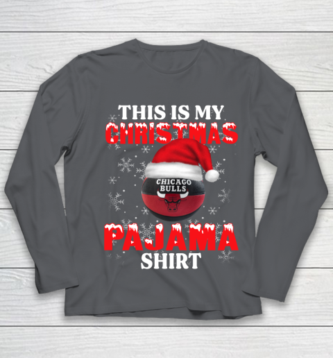 Chicago Bulls This Is My Christmas Pajama Shirt NBA Youth Long Sleeve 6