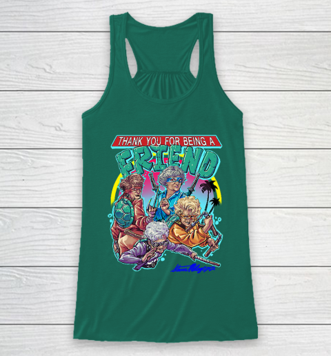 Golden Girls Tshirt Thank You For Being A Friend Ninja Turtles Racerback Tank 5