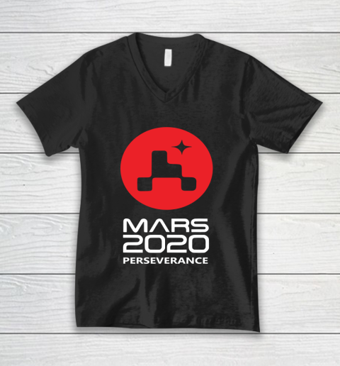 NASA Mars 2020 Perseverance V-Neck T-Shirt