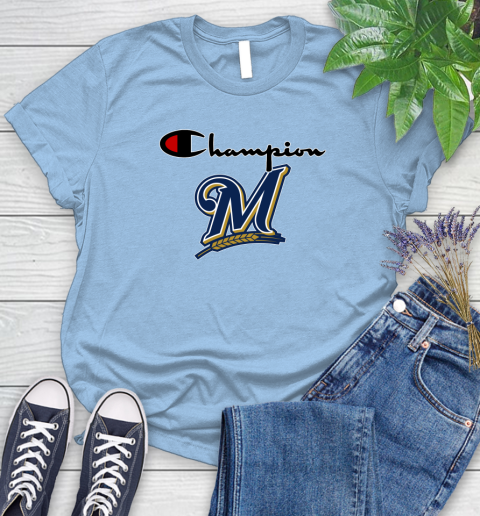 MLB Baseball Milwaukee Brewers Champion Shirt Women's T-Shirt 6