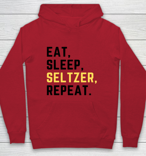 Bud Light Seltzer  Eat Sleep Seltzer Repeat Youth Hoodie 6