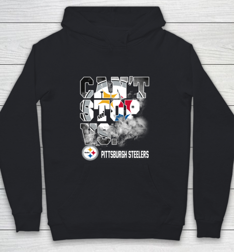 NFL Pittsburgh Steelers Can't Stop Vs Youth Hoodie