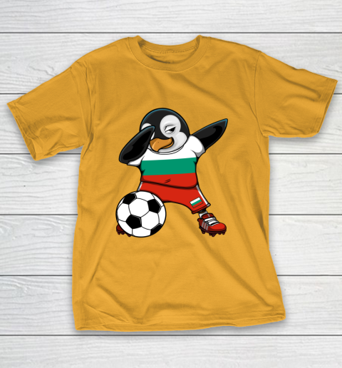 Dabbing Penguin Bulgaria Soccer Fans Jersey Football Lovers Long Sleeve T-Shirt 2