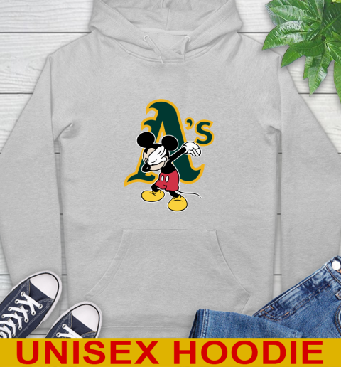 Oakland Athletics MLB Baseball Dabbing Mickey Disney Sports Hoodie 6