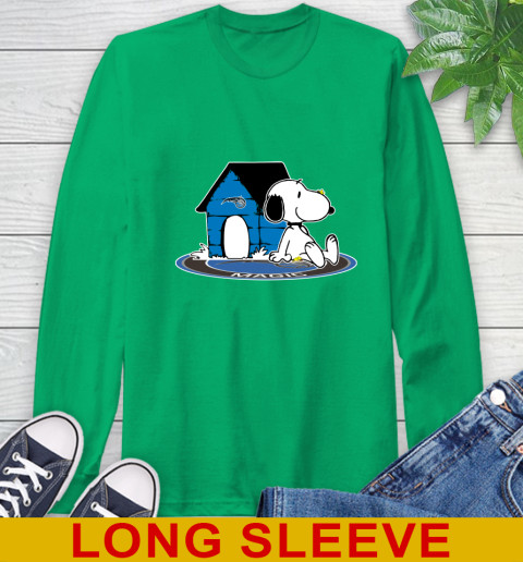 NBA Basketball Orlando Magic Snoopy The Peanuts Movie Shirt Long Sleeve T-Shirt 7