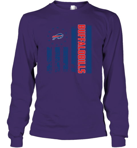 Buffalo Bills YOUTH Long Sleeve Cotton Shirt