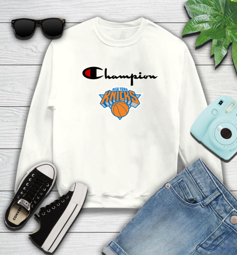 NBA Basketball New York Knicks Champion Shirt Sweatshirt