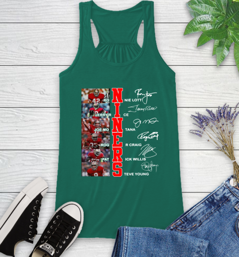 Niners Player Name And Signature San Francisco 49ers Shirts 40