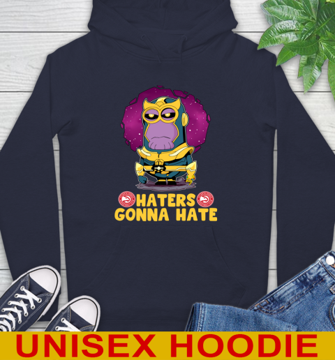 NBA Basketball Atlanta Hawks Haters Gonna Hate Thanos Minion Marvel Shirt Hoodie 4