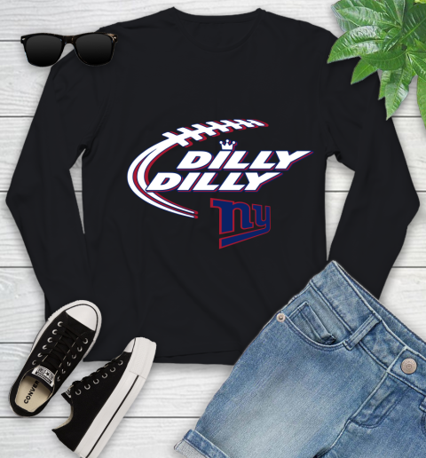 NFL New York Giants Dilly Dilly Football Sports Youth Long Sleeve 2