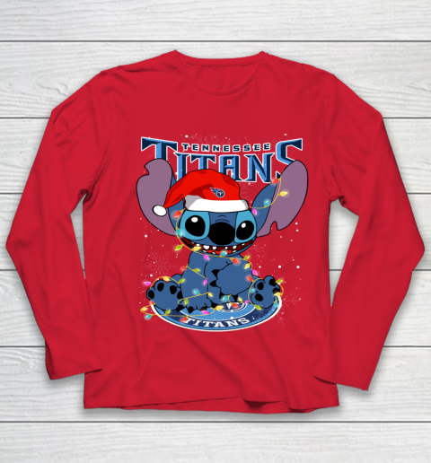 Tennessee Titans NFL Football noel stitch Christmas Youth Long Sleeve 7