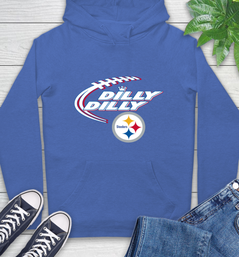 NFL Pittsburgh Steelers Dilly Dilly Football Sports Hoodie 9