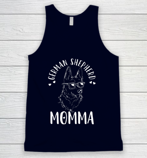 Dog Mom Shirt German Shepherd Momma Dog Mom Mama Gift Tank Top 2
