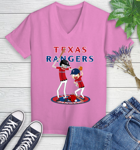 MLB Texas Rangers Rick And Morty Baseball 90