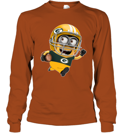 NFL Green Bay Packers Minions Disney Football Sports V-Neck T