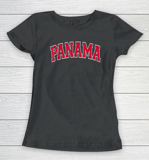 Panama Varsity Style Women's T-Shirt