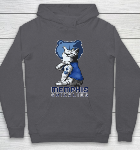 NBA Basketball My Cat Loves Memphis Grizzlies Hoodie 4