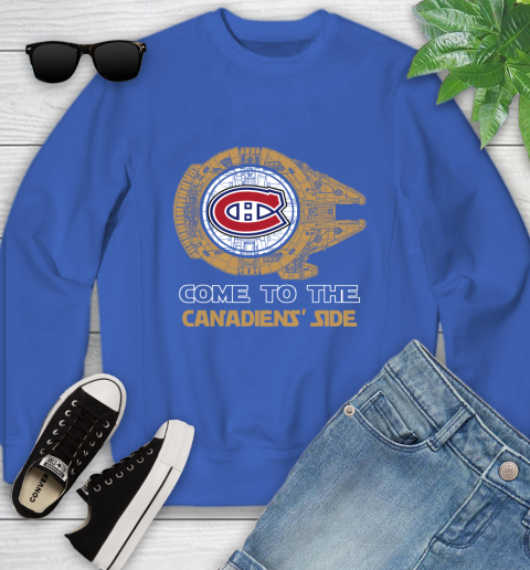 NHL Come To The Montreal Canadiens Wars Hockey Sports Youth Sweatshirt 7