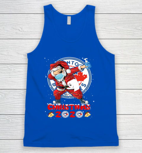 Toronto Blue Jays Funny Santa Claus Dabbing Christmas 2020 MLB Tank Top 4