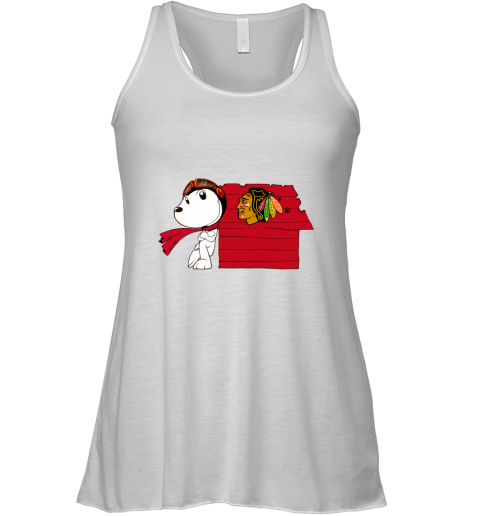 Snoopy Blackhawks Racerback Tank