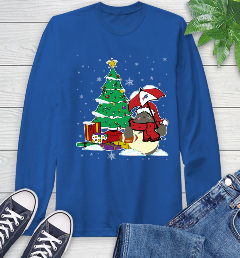 Buffalo Bills NFL Football Cute Tonari No Totoro Christmas Sports Long Sleeve T-Shirt 10