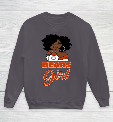 Chicago Bears Girl NFL Youth Sweatshirt 6