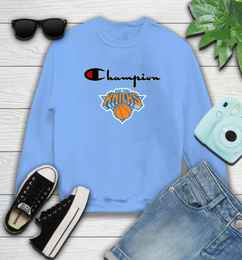 NBA Basketball New York Knicks Champion Shirt Sweatshirt