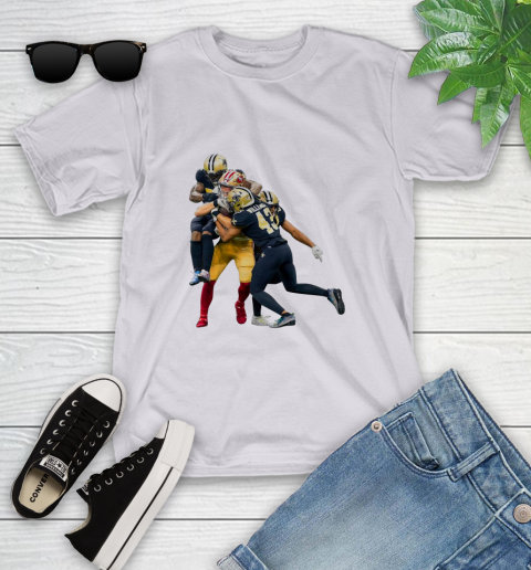 Sprint Football San Francisco 49ers And New Orleans Saints Shirts 104