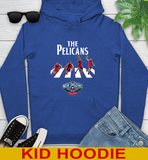 NBA Basketball New Orleans Pelicans The Beatles Rock Band Shirt Youth Hoodie 10