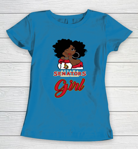 Ottawa Senators Girl NHL Women's T-Shirt 8