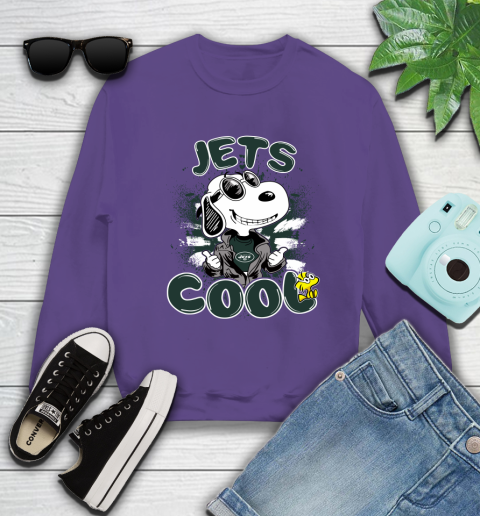 NFL Football New York Jets Cool Snoopy Shirt Sweatshirt 4