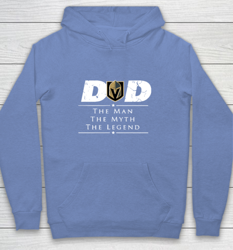 Vegas Golden Knights NHL Ice Hockey Dad The Man The Myth The Legend Youth Hoodie 8