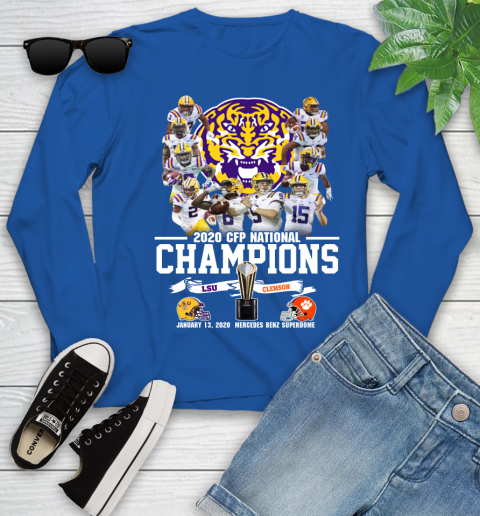 LSU Tigers 2020 Cfp National Champions Shirt 121