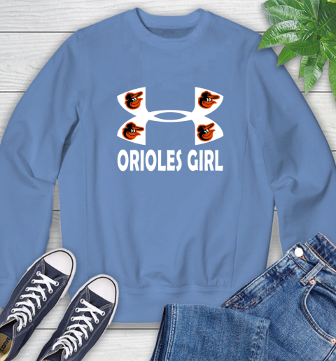 MLB Baltimore Orioles Under Armour Baseball Sports Sweatshirt 11