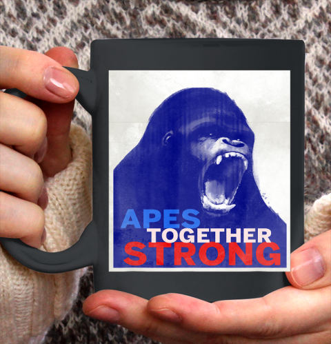 Apes Together Strong Graphic Shirt for Ape fans Ceramic Mug 11oz