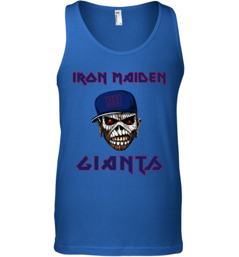 NFL New York Giants Iron Maiden Rock Band Music Football Sports 95mYHJ7THtS unisex tank 17 95 151514 front royal