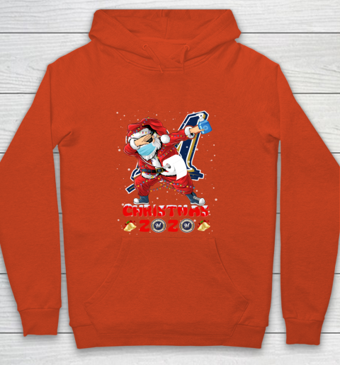 Milwaukee Brewers Funny Santa Claus Dabbing Christmas 2020 MLB Youth Hoodie 3