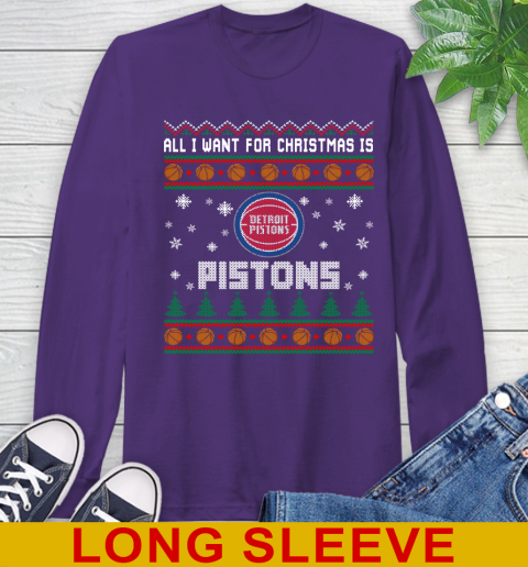 NBA Basketball All I Want For Christmas Is Detroit Pistons 59