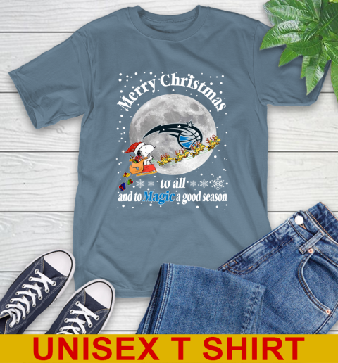 Orlando Magic Merry Christmas To All And To Magic A Good Season NBA Basketball Sports T-Shirt 8