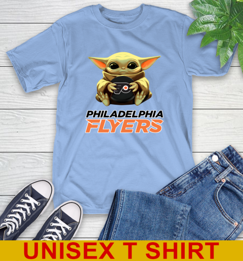 NHL Hockey Philadelphia Flyers Star Wars Baby Yoda Shirt 11