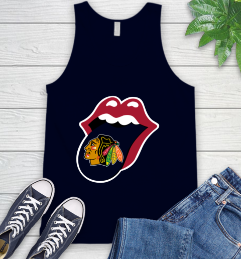 Chicago Blackhawks NHL Hockey Lips I Root For My Team Adoring Fan 72