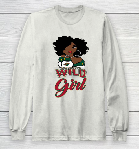 Minnesota Wild Girl NHL Long Sleeve T-Shirt 12