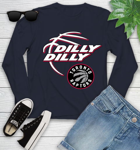 NBA Toronto Raptors Dilly Dilly Basketball Sports Youth Long Sleeve 3