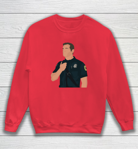 Bobby Nash Captain 911 On ABC TV Show Sweatshirt 6