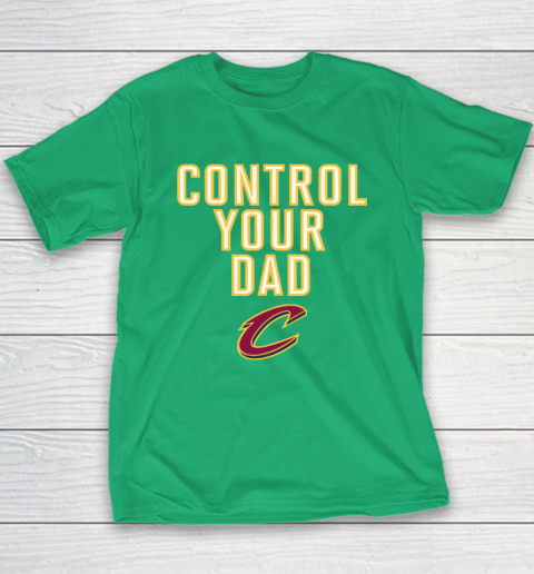 Cleveland Cavaliers Control Your Dad Youth T-Shirt 4