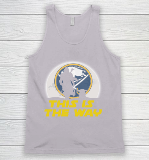 Buffalo Sabres NHL Ice Hockey Star Wars Yoda And Mandalorian This Is The Way Tank Top 4 Buffalo Sabres NHL Ice Hockey Star Wars Yoda And Mandalorian This Is The Way Tank Top - Image 4