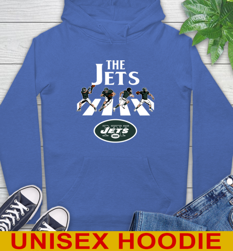 NFL Football New York Jets The Beatles Rock Band Shirt Hoodie 9