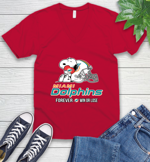NFL The Peanuts Movie Snoopy Forever Win Or Lose Football Miami Dolphins 55
