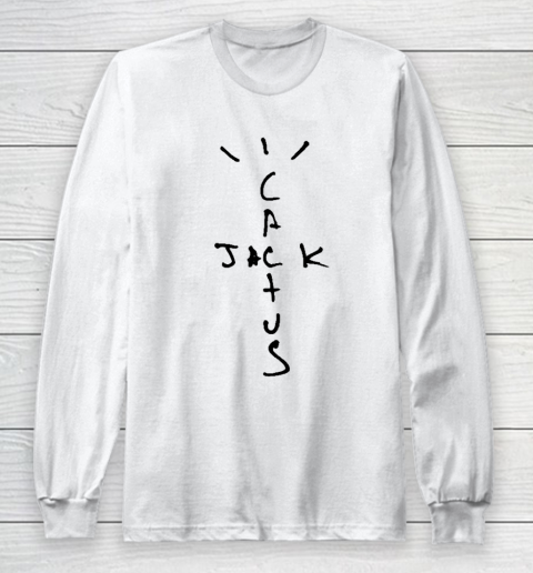 Travis Scott  Cactus Jack Black Long Sleeve T-Shirt